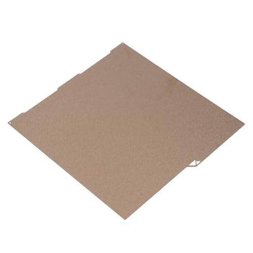Golden Double SIDED Textured Pei 256x268mm 3D Printer Plate for 3, Flat