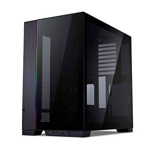 Image of Lian Li O11 Dynamic EVO Mid-Tower Computer Case /Gaming Cabinet - Black | Motherboard Support - E-ATX /ATX /M-ATX /ITX - G99.011DEX.in