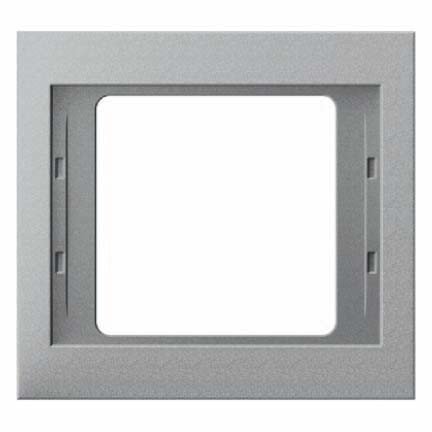 Berker 13137024 plaque de finition K.1 alu matt interrupteur simple