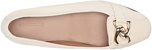 Aerosoles Women's Bristol Ballet Flat, Off White, 10.5 Wide | Image 4