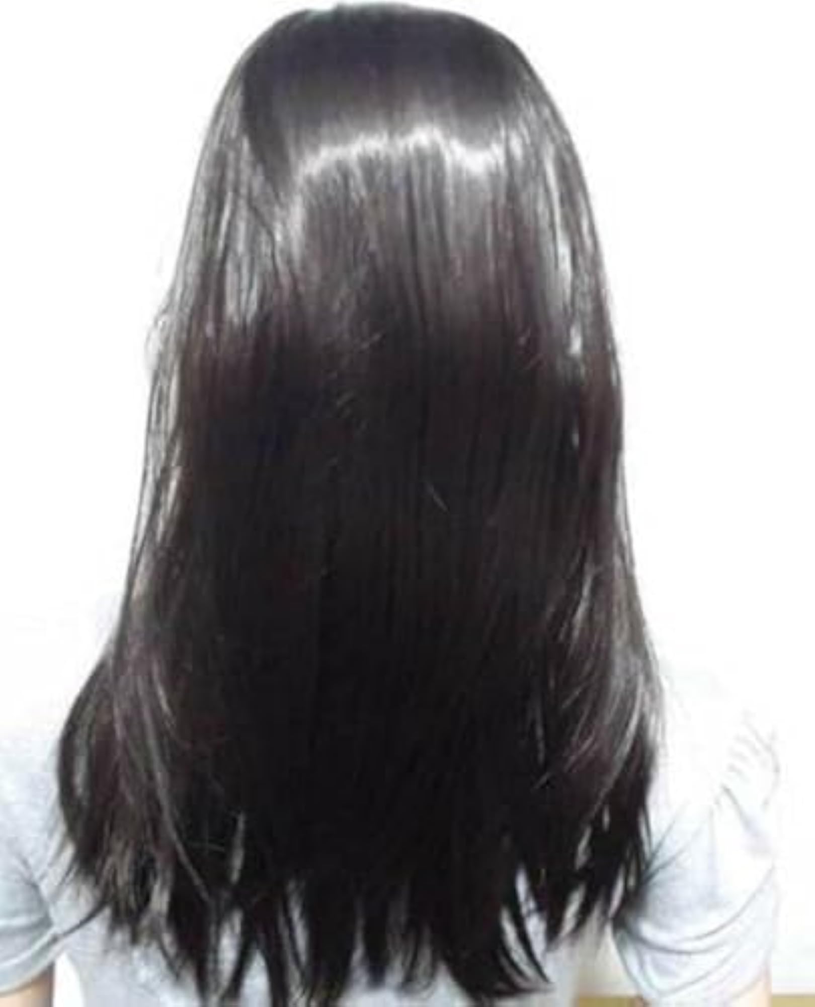 Full Head Black Wig, Natural Look