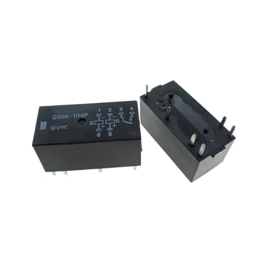 Relais G6BK-1114P 12 V CC à faible consommation 5 A 250 V CA