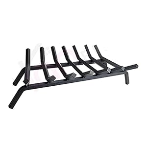 QiHaoHeji Open haard Log Rack Open haard Log Rooster Brandroosters Voor Indoor Schoorsteen Haard Outdoor Fire Place Tool…