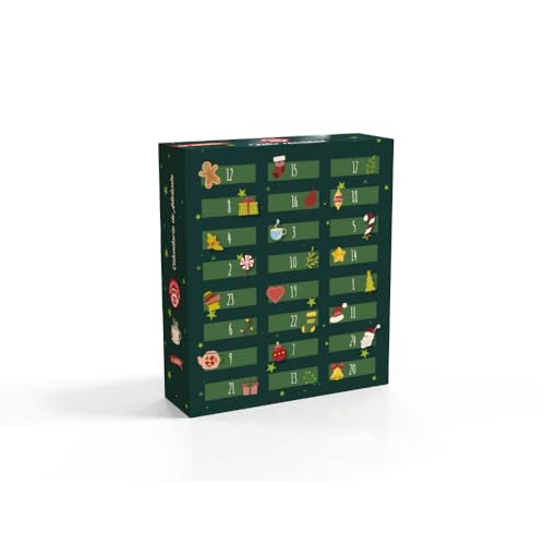 Pompadour - Calendario de Adviento Té e Infusiones - Disfruta los apasionantes sabores de los grandes tés - Regalo Original Navidad para Amantes del Té e Infusiones - 48 bolsitas (2 diarias) Pompadour - Calendario de Adviento Té e Infusiones - Disfruta los apasionantes sabores de los grandes tés - Regalo Original Navidad para Amantes del Té e Infusiones - 48 bolsitas (2 diarias)