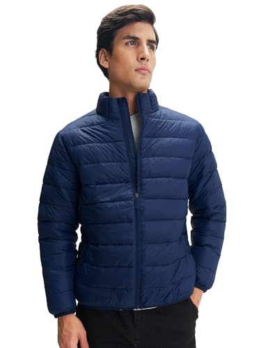 Image of XYXX Unisex Ultra-Light Puffer Jacket| Light Winter Jacket For Men |Solid Long Sleeves - Regular Fit