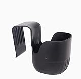 QUTHZZHY Getränkehalter für Babyschalen, Kinder-Getränkehalter für Autositz, Universal Becherhalter für Rollstühle, Kompatibel mit den Meisten Autositzmodellen, Schwarzer