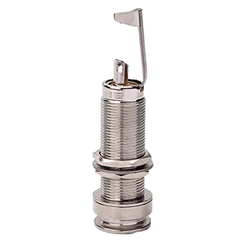 Douille 1/4 pouce pour embout de guitare de lutherie en acier renforcé