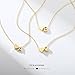 Turandoss Heart Necklaces for Women Trendy, 18K-Gold-Plated Tiny Heart Initial C Dainty Christmas Gifts Initial Necklaces for Women Jewelry