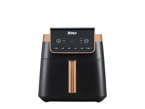 Ninja Air Freyer Max Pro 6.2L Oil Free Large Square Drawer Roast Oven Cooking Air Frying Family Size Non-Stick Dishwasher Safe Basket & Crispy Plate Tongs