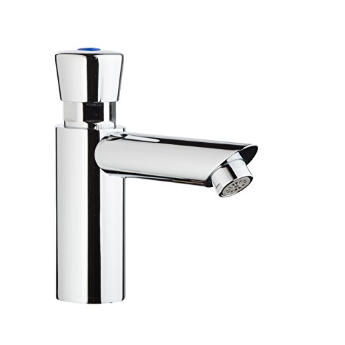 Preisvergleich Produktbild Sanixa MC9080F Waschtisch-Armatur zeitgesteuert / Kaltwasser selbstschließend Mischerarmatur Spezialarmatur Selbstschluss-Ventil