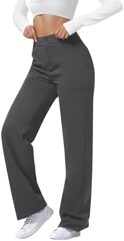 SEMARO High Waisted Casual Pants for Women Business Dress Work Of...