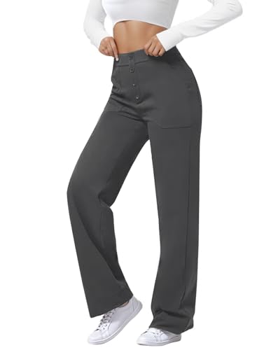 SEMARO High Waisted Casual Pants for Women Business Dress Work Of...