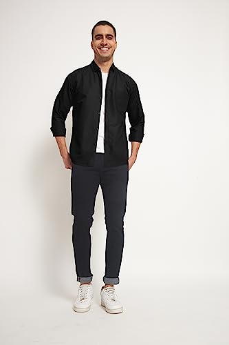Image of SWADESI STUFF Ragular Fit Full Sleev Solid Casual Regular Fit Shirt For Men