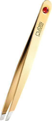 Rubis Gold Tweezers with Swarovski Ruby - 1K1907 Gift