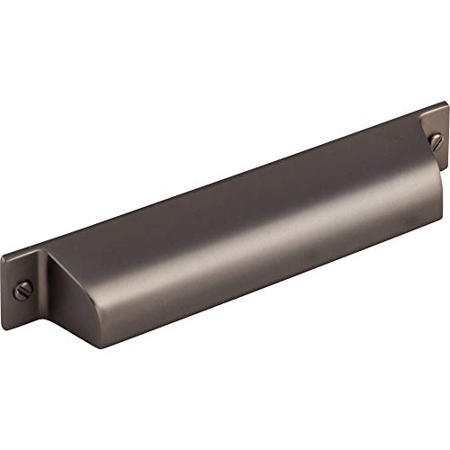 Top Knobs Barrington Channing 5" Center Cup Pull Finish: Flat Black #TOP7