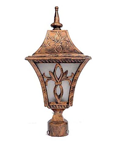 Image of Aluminium Cast Rust-Resistant Water-Proof Outdoor Gate Light Gate Light (AFLOWR)