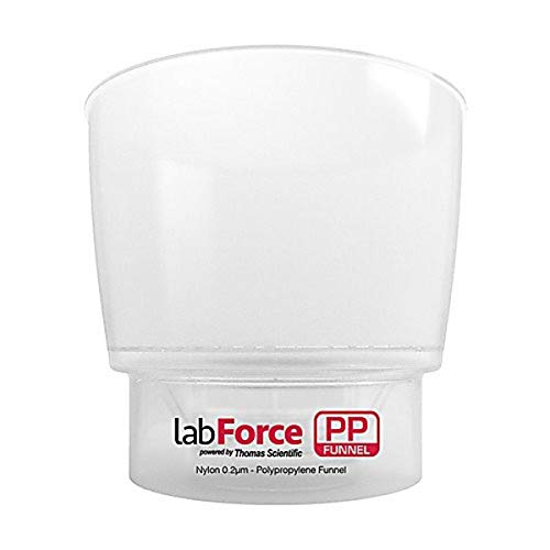 Image of Thomas Scientific 325-1451-TMS12 Solvent Filtration Disposable Vacuum Bottle Top Filter, 0.45um PTFE Membrane, 500mL, GL45 Thread (2)