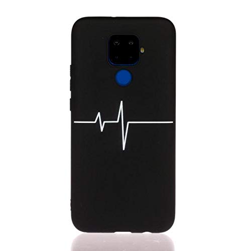 Slim Crystal Transparent Bling Gel Compatible with Huawei Mate 30 Lite,Ultra Thin Clear Soft TPU Sparkle Glitter Funny Cute 3D Flower Cartoon Flexible Silicone Bumper Protective Cover