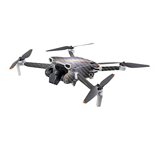 Image of MightySkins Carbon Fiber Skin Compatible with DJI Mini 3 - Centaurus | Protective, Durable Textured Carbon Fiber Finish | Easy to Apply | Made in The USA