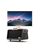 X300 Outdoor Projector, Battery-Powered Portable Projector with WiFi and Bluetooth, 16W Harman Kardon Speakers, 110" Screen, 1080P