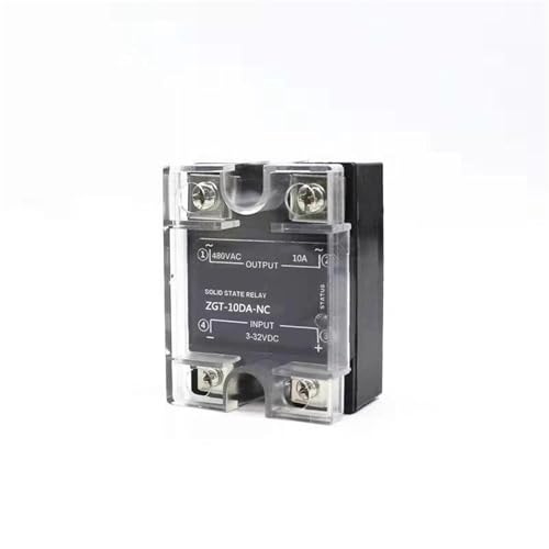 Relais statique SSR 24V 230V NC monophasé résistant pour chaleur continue