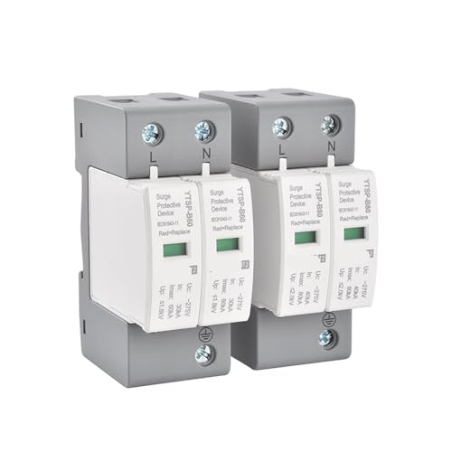 Evite averías por cortes de luz con el pararrayos YTSP-B 2P de 275V AC 3