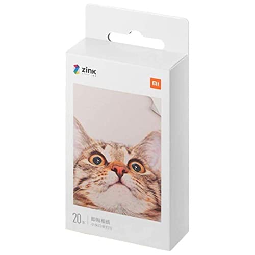 Xiaomi 20 feuilles de papier photo portable pour imprimante 3 pouces de haute qualité TEJ4019GL