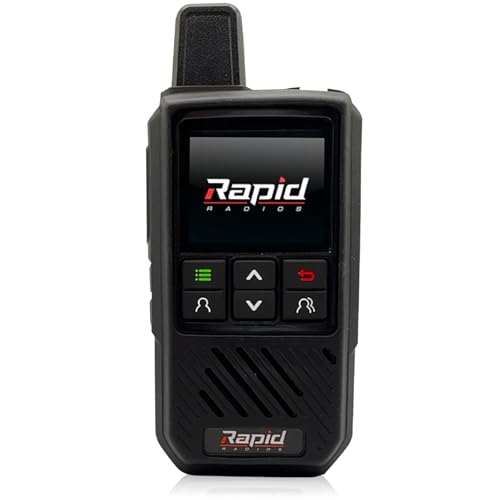 Rapid Radios Silicone Protective Case — Shock-Absorbing Cover for Walkie-Talkies (Black)