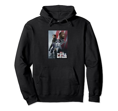 Sweat Falcon & Winter Soldier Marvel pull chaud à capuche pour éviter le froid avec style