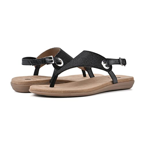 Image of WHITE MOUNTAIN Women's London Flat Sandal