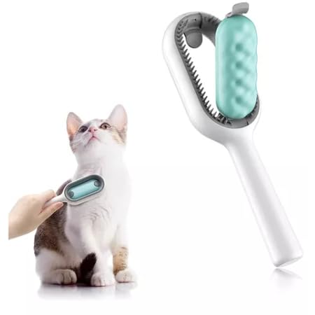 Rasqueadeira Escova Removedora de Pelos Para Pet Gatos Cachorro