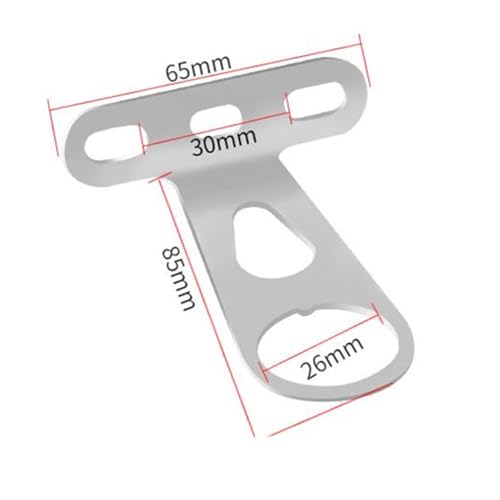 Ytruoyi Bicycle Basket Support Bracket For Bicycle, 2 Pcs Frame Bicycle Basket Front Rear Lamp Support, Universal Bicycle Support For Folding Bikes Mountain Bikes Electric Bikes thumb #1