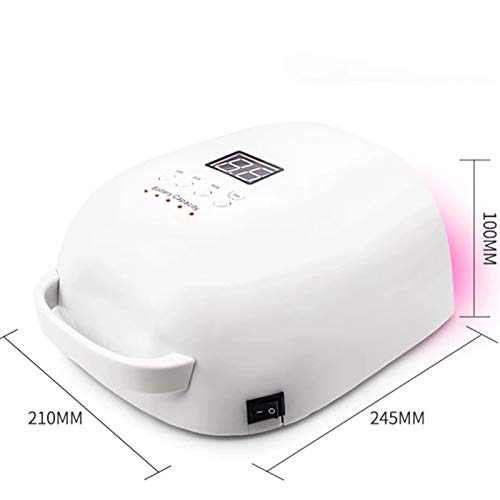UV-Lampe für Nägel Nagellampe für Tischnagel Wireless Gel Polish Trockner Nagellampe Rotes Licht UV-Aushärtung Licht… – Bild 5