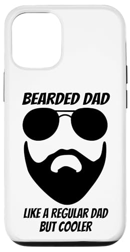 Bearded Dad Like A Regular Dad but Cooler �������� �Ђ��𐶂₵���������� �X�}�z�P�[�X iPhone 12/12 Pro �p