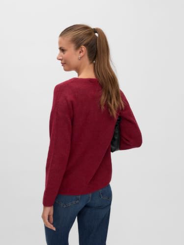 VERO MODA Female Strickpullover VMCREWLEFILE Strickpullover – Ansicht 3