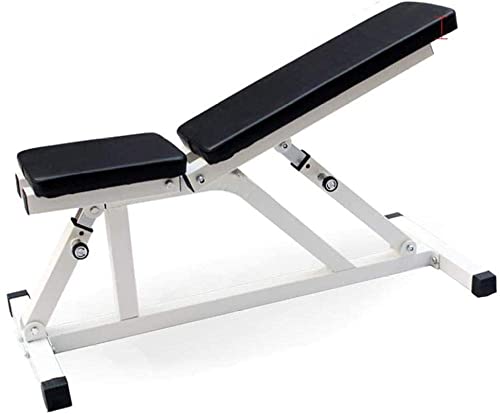 PBDEW Banco con Mancuernas Banco con Mancuernas Ajustable, Equipo de Fitness para el hogar, Press de banca multifunción