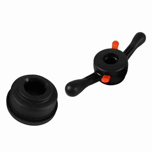 Equilibratrice per Ruote, 3/4mm a sgancio rapido Dado ad Alette Equilibratrice per Ruote(40mm Inner Diameter 4mm Pitch)
