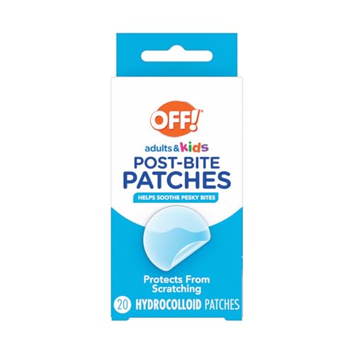 OFF! Post-Bug Bite Patches for Adults & Kids, Camping Essentials, Hydrocolloid Soothing Patches, Latex -Free, 20 Count - image 1