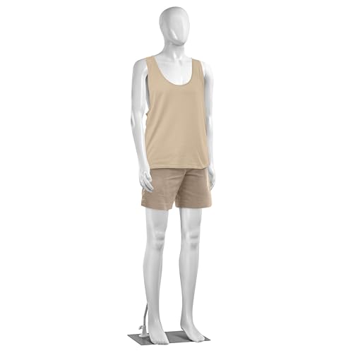SereneLife Mannequin Masculin Corps Complet, 185cm de Hauteur, Membres Flexibles, Tête Ajustable, Design Détachable, Idéal pour Magasins de Vêtements,...