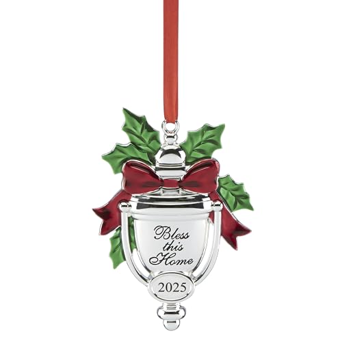 Lenox 2025 Bless This Home Christmas Hanging Ornament