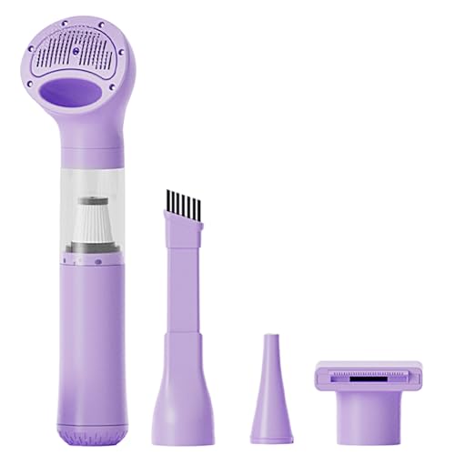 Générique Pet Grooming Vacuum, Quiet Wireless Cleaner, Authentic Multi Nozzle Dog Hair Vacuum, Car Cleaner Kit, for Home Office Kitchen Litter Vehicle Truck Bedroom Dormitory Apartment Party