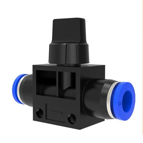 Interruptor controlador HVFF y conector rápido neumático manguera para regular aire comprimido 6