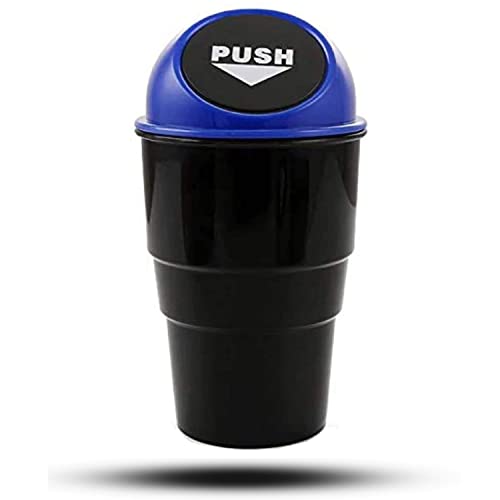 DMMART Premium Plastic Universal Car Trash Bin Car Trash Bin Bag | Car Mini Dustbin (Blue) DMMART Premium Plastic Universal Car Trash Bin Car Trash Bin Bag | Car Mini Dustbin (Blue)