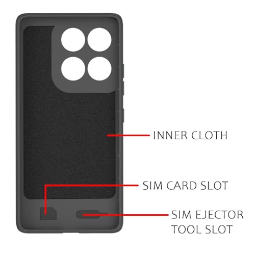 Image of Shockproof Case for Motorola Moto Edge 60 5G / Edge 60 Fusion 5G | Full Camera Protection | TPU Flexible Back Cover for Motorola Moto Edge 60 5G / Edge 60 Fusion 5G (Graphite Grey)