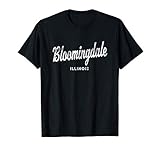 Bloomingdale Illinois IL Vintage Athletic Sports Script T-Shirt