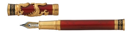 David Oscarson Black Water Dragon Collection Fountain Pen
