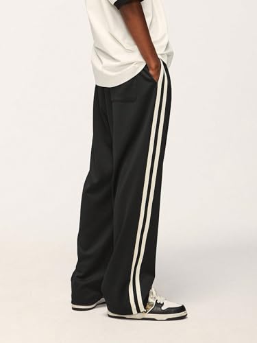 Image of dockstreet Track Pant for Men || Baggy Fit || Track Pants || Full Elastic Jogger Track Pant ||