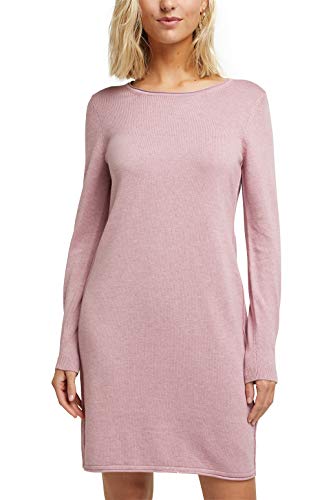 edc by ESPRIT Damen 080CC1E301 Kleid, 554/MAUVE 5, S