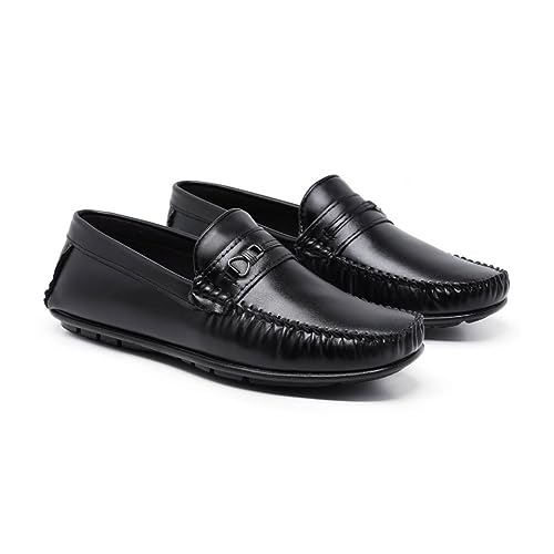 Mocassim Masculino Driver Dockside Sapato Social Casual Confortável Estilo Italiano Clássico (40, PR