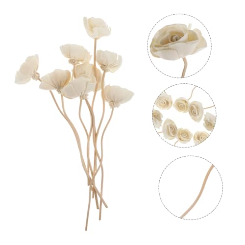 Set 9 palitos difusores aromáticos con diseño de flor miniatura 6